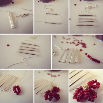 8 Tips on how to make earrings and ready DIY pieces in minutes